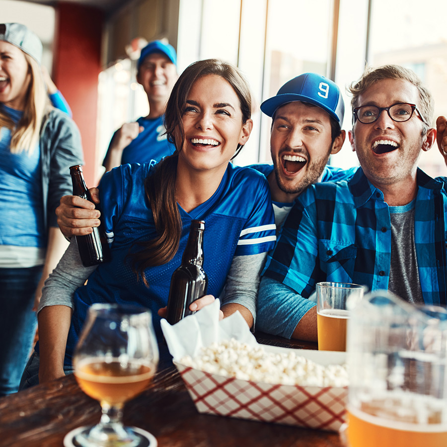 Fahrt zum Fussball Auswärtsspiel